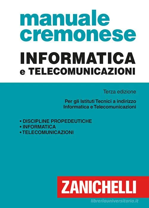 Image of Manuale Cremonese - Informatica e Telecomunicazioni 3° Ed