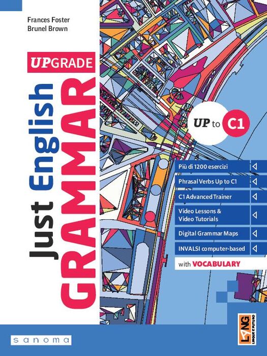 Cover of JUST ENGLISH GRAMMAR UPGRADE - UP TO C1